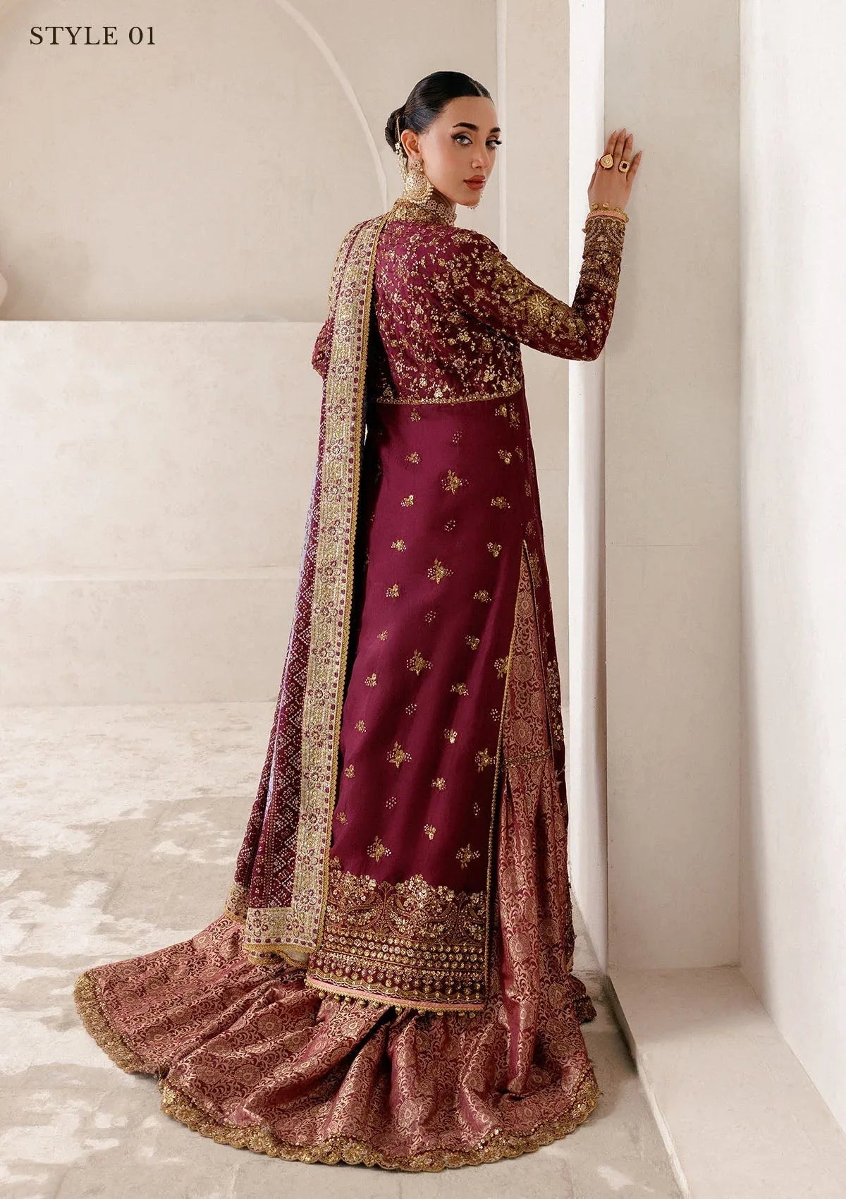 Aik Atelier | Wedding Festive 25 | WEDDING FESTIVE â'25 VOL. 2 - LOOK 04 - Rang-e-Khaas