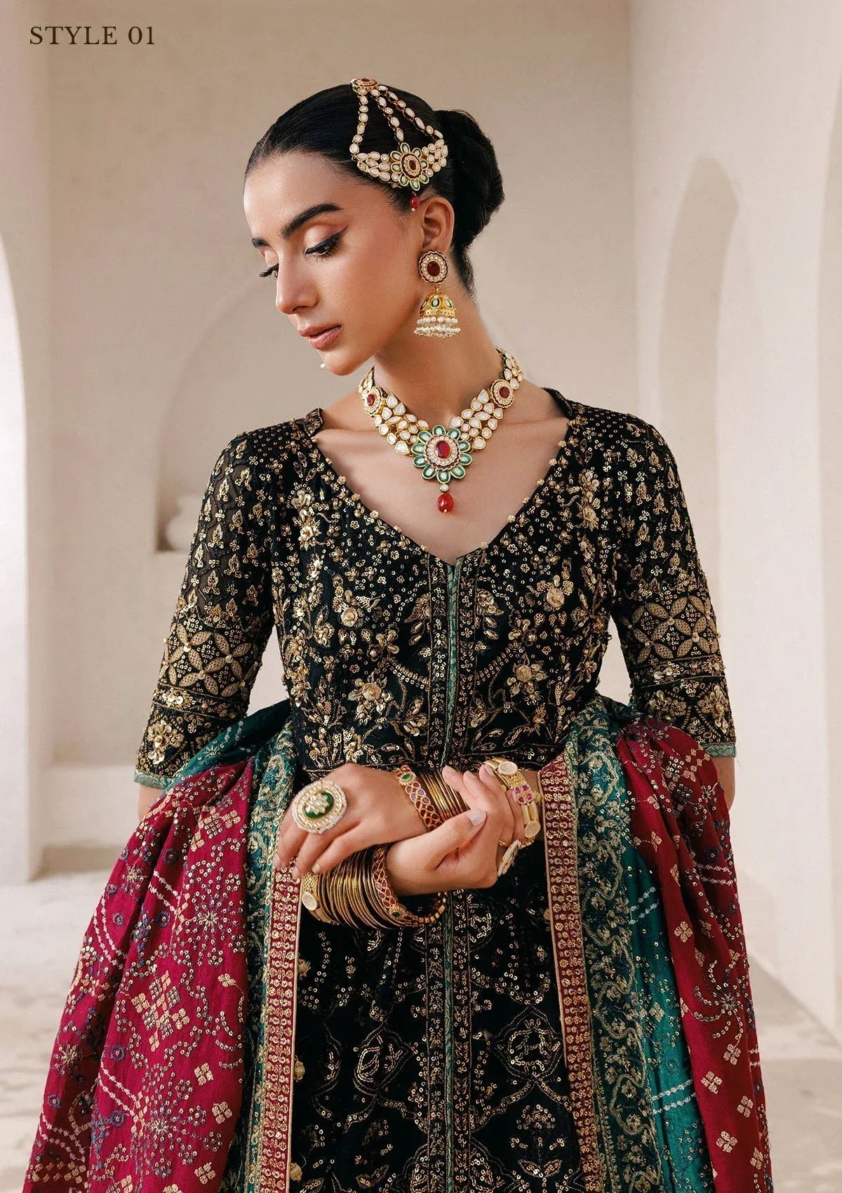 Aik Atelier | Wedding Festive 25 | WEDDING FESTIVE â'25 VOL. 2 - LOOK 05 - Rang-e-Khaas