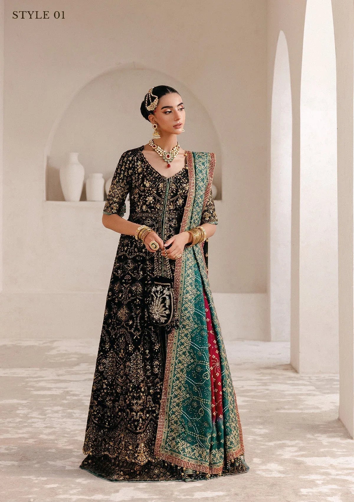 Aik Atelier | Wedding Festive 25 | WEDDING FESTIVE â'25 VOL. 2 - LOOK 05 - Rang-e-Khaas