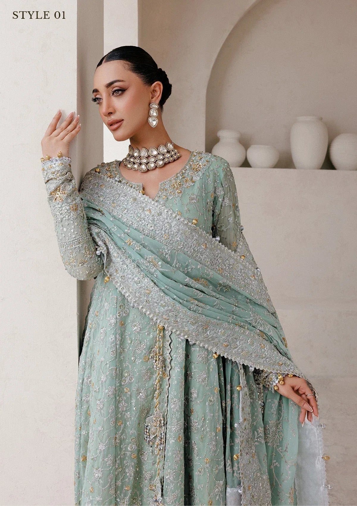 Aik Atelier | Wedding Festive 25 | WEDDING FESTIVE â'25 VOL. 2 - LOOK 08 - Rang-e-Khaas
