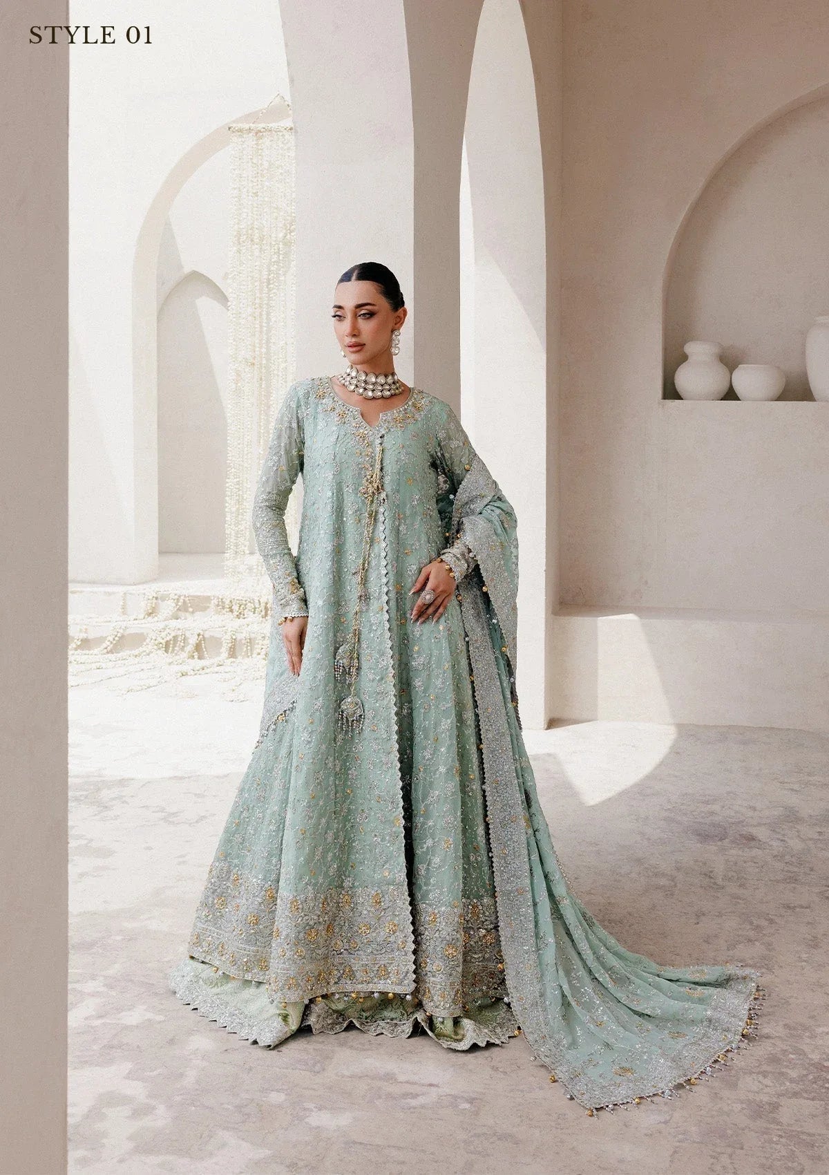 Aik Atelier | Wedding Festive 25 | WEDDING FESTIVE â'25 VOL. 2 - LOOK 08 - Rang-e-Khaas