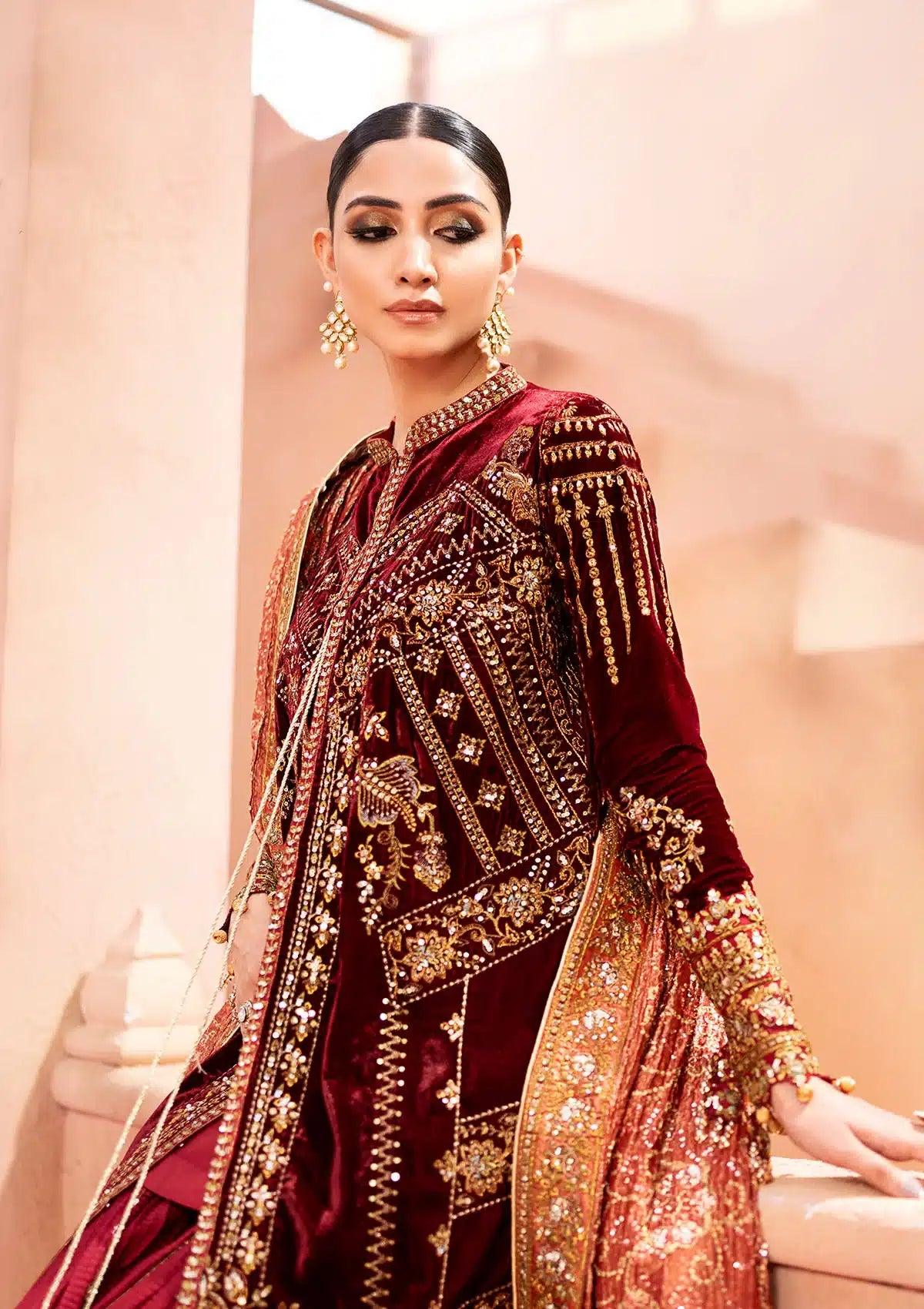 Aik Atelier | Zardozi Velvet 23 | 03 - Rang-e-Khaas