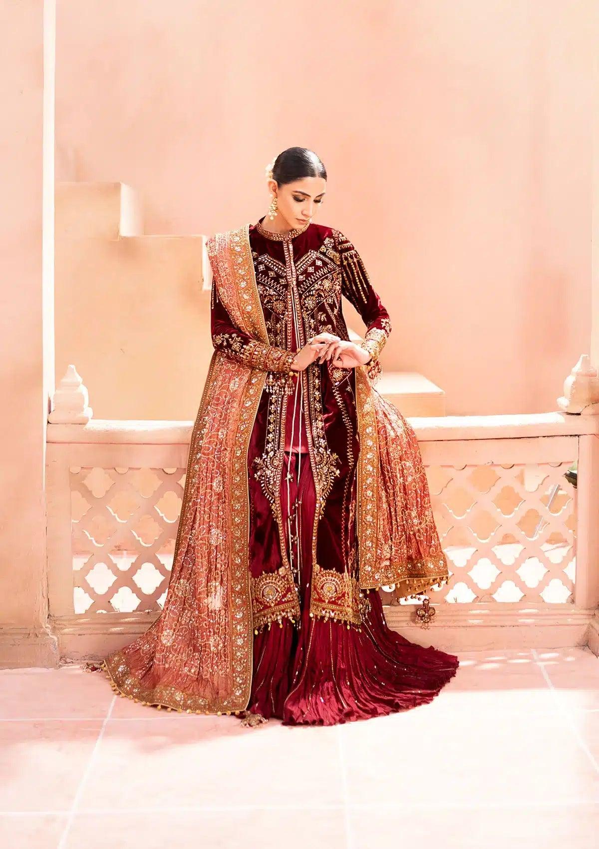 Aik Atelier | Zardozi Velvet 23 | 03 - Rang-e-Khaas