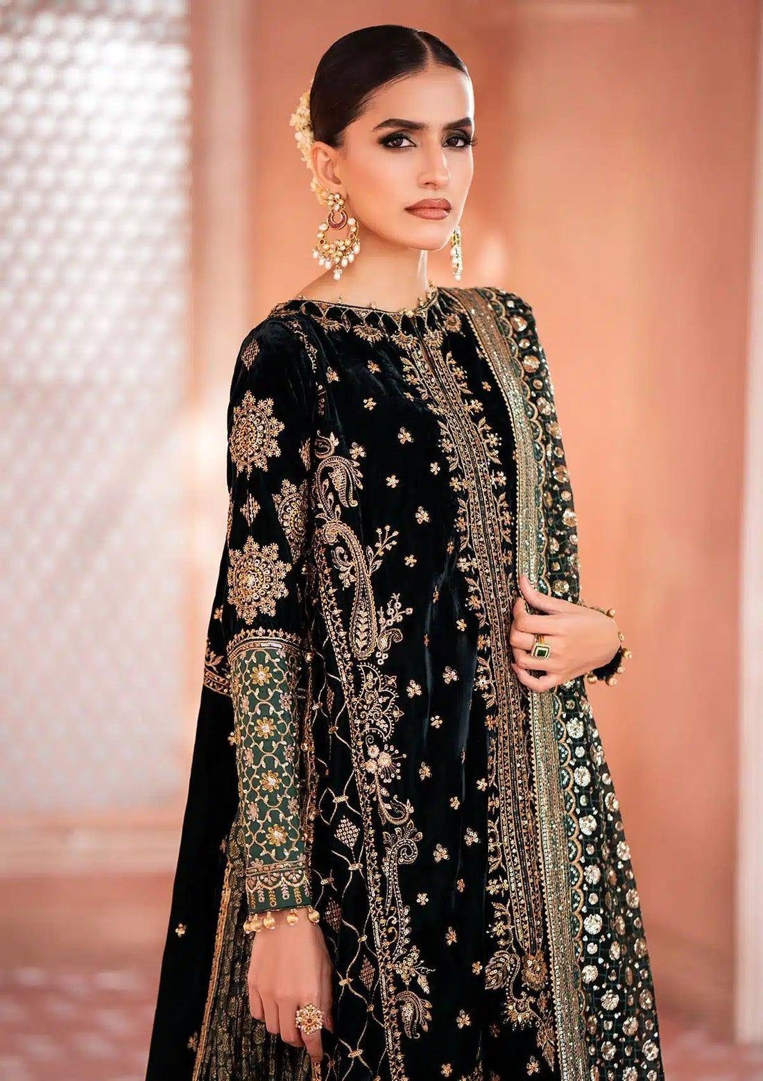 Aik Atelier | Zardozi Velvet 23 | 05 - Rang-e-Khaas