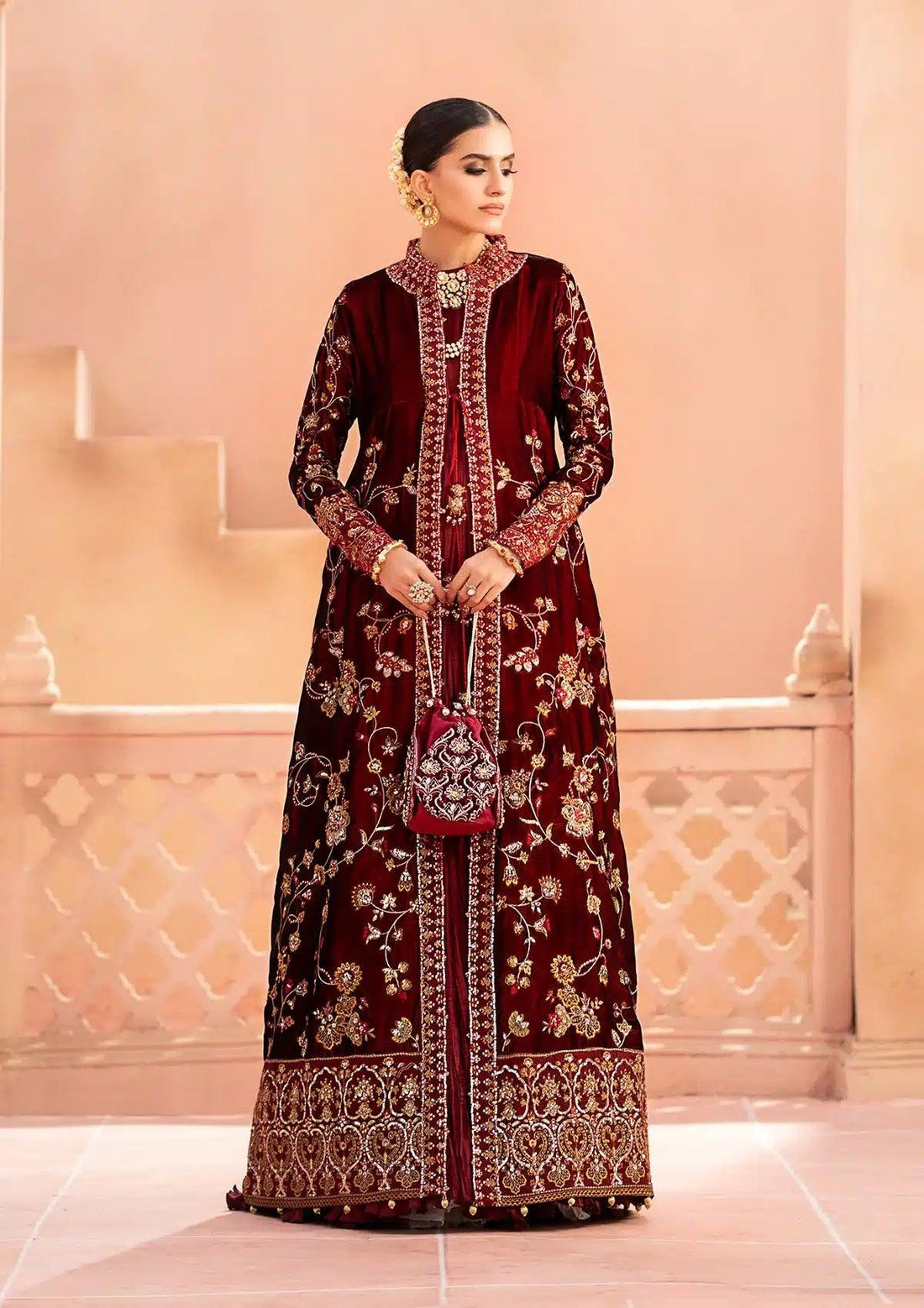 Aik Atelier | Zardozi Velvet 23 | 07 - Rang-e-Khaas