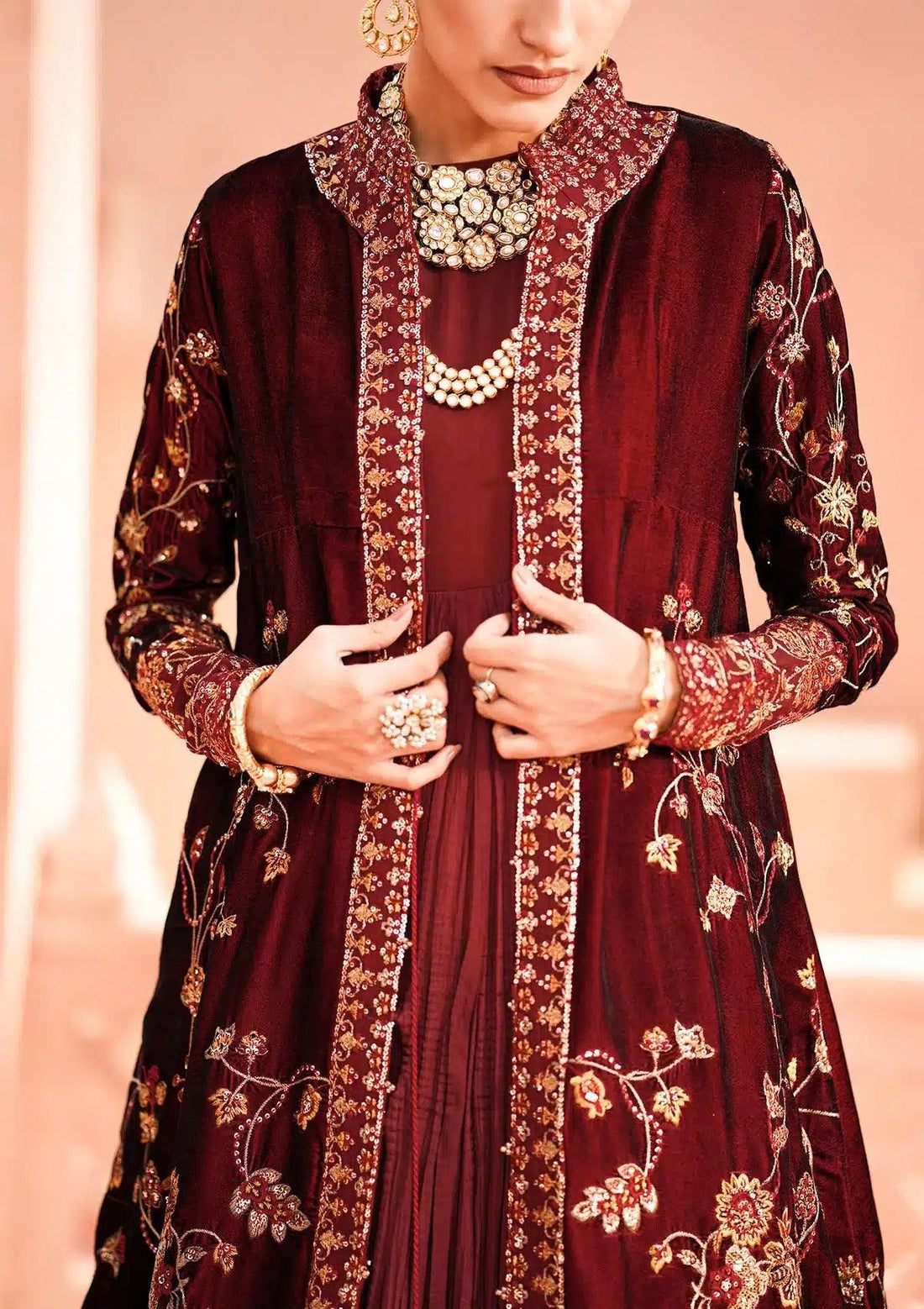 Aik Atelier | Zardozi Velvet 23 | 07 - Rang-e-Khaas