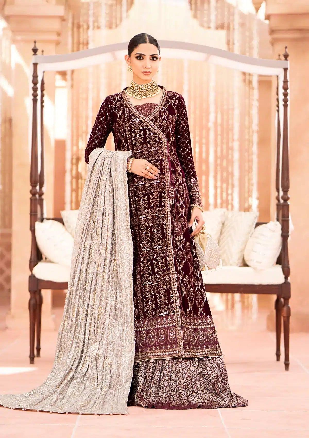 Aik Atelier | Zardozi Velvet 23 | 08 - Rang-e-Khaas
