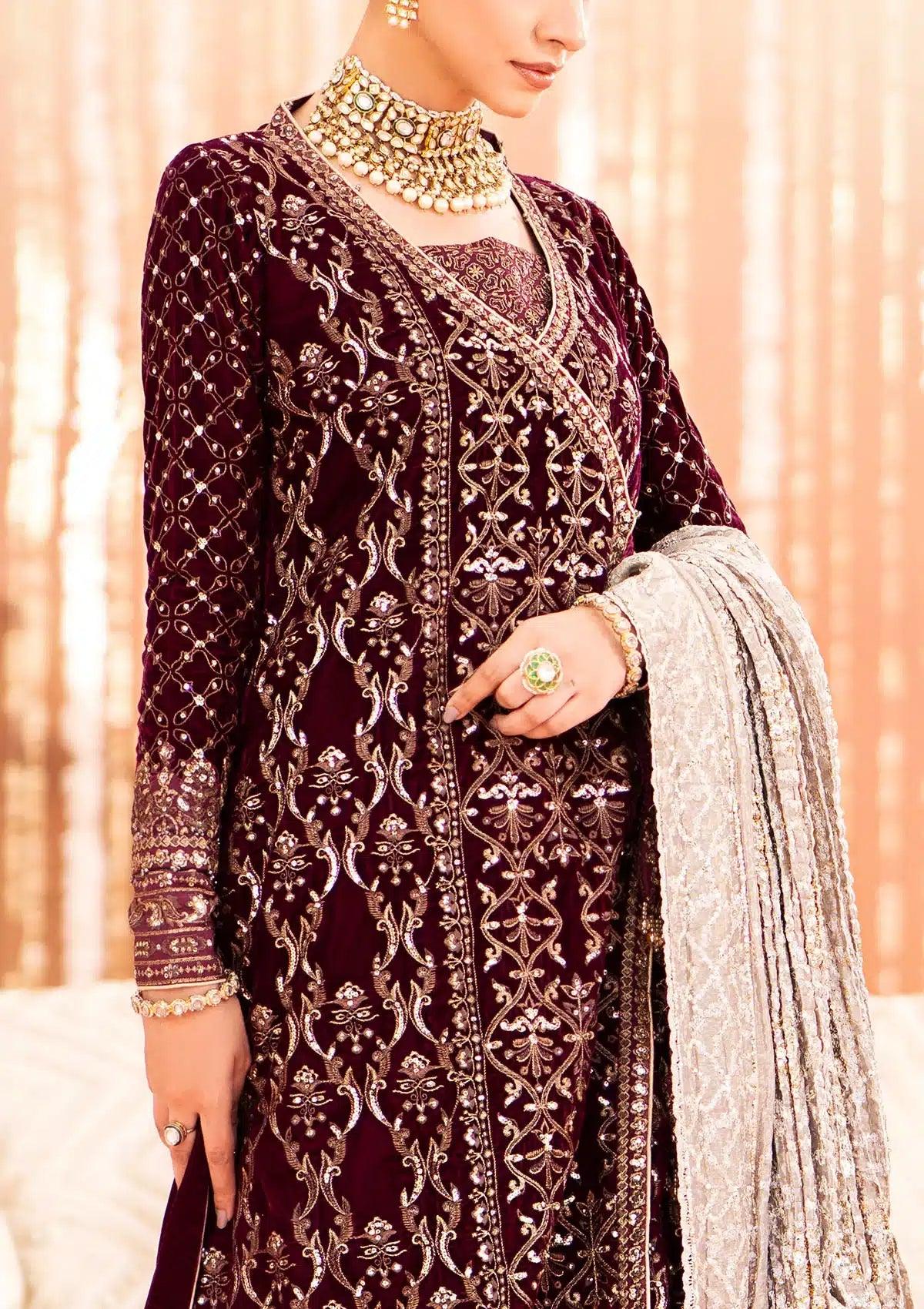 Aik Atelier | Zardozi Velvet 23 | 08 - Rang-e-Khaas