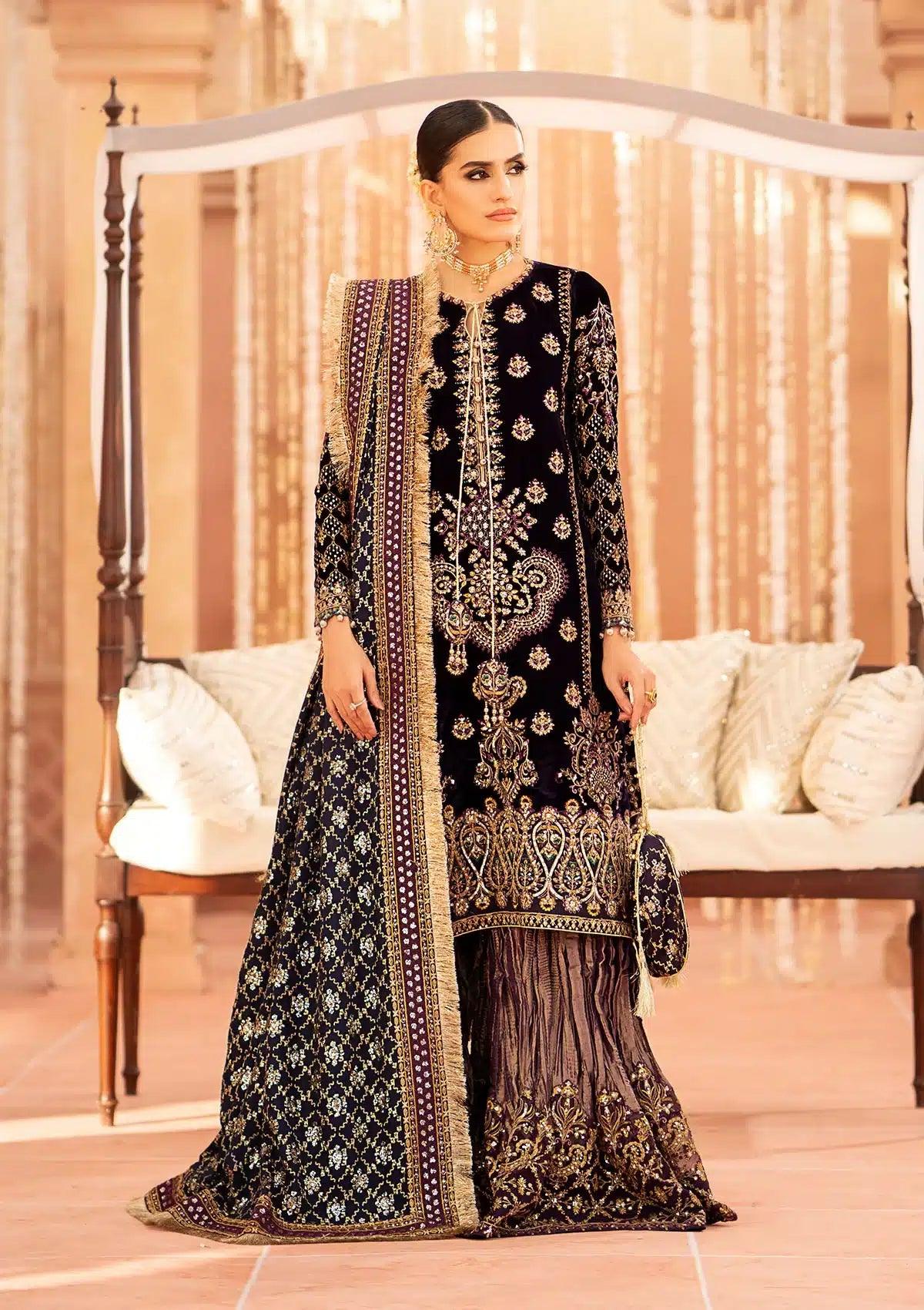 Aik Atelier | Zardozi Velvet 23 | 09 - Rang-e-Khaas