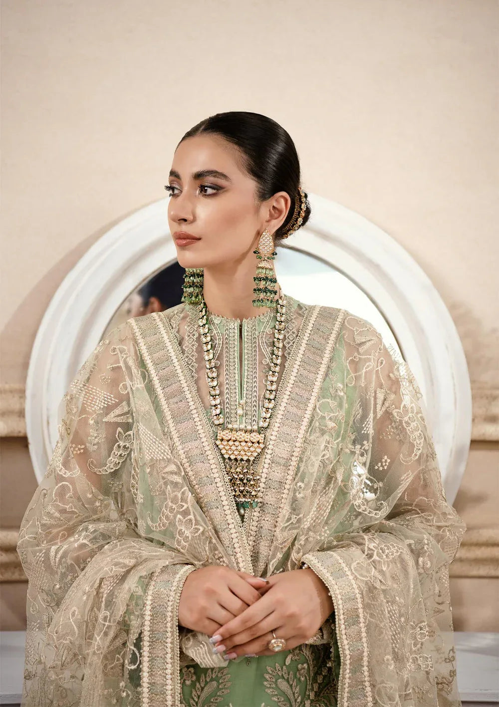 Aik Atelier | Formals Collection | LUMIERE - LOOK 03 - Rang-e-Khaas