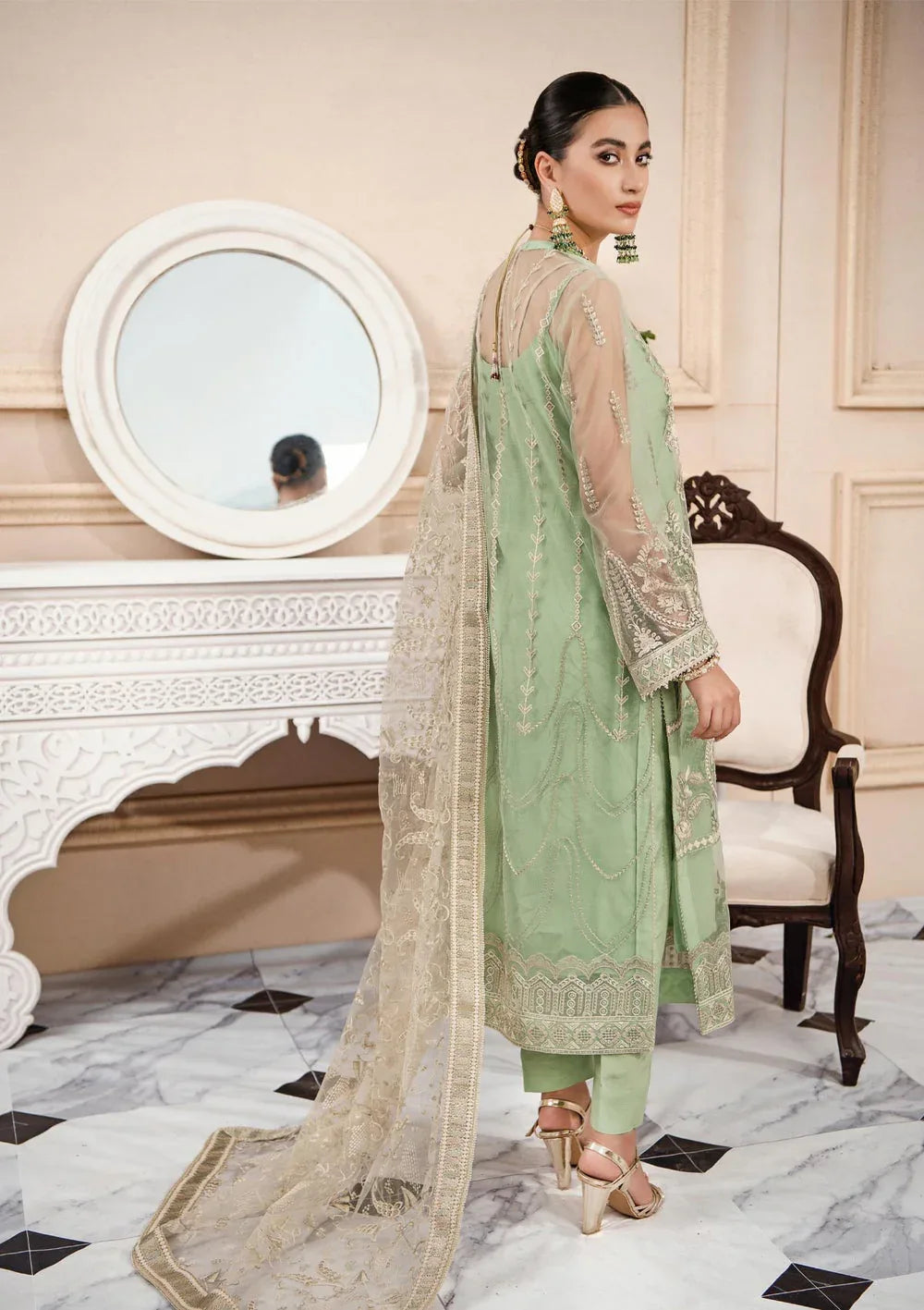Aik Atelier | Formals Collection | LUMIERE - LOOK 03 - Rang-e-Khaas