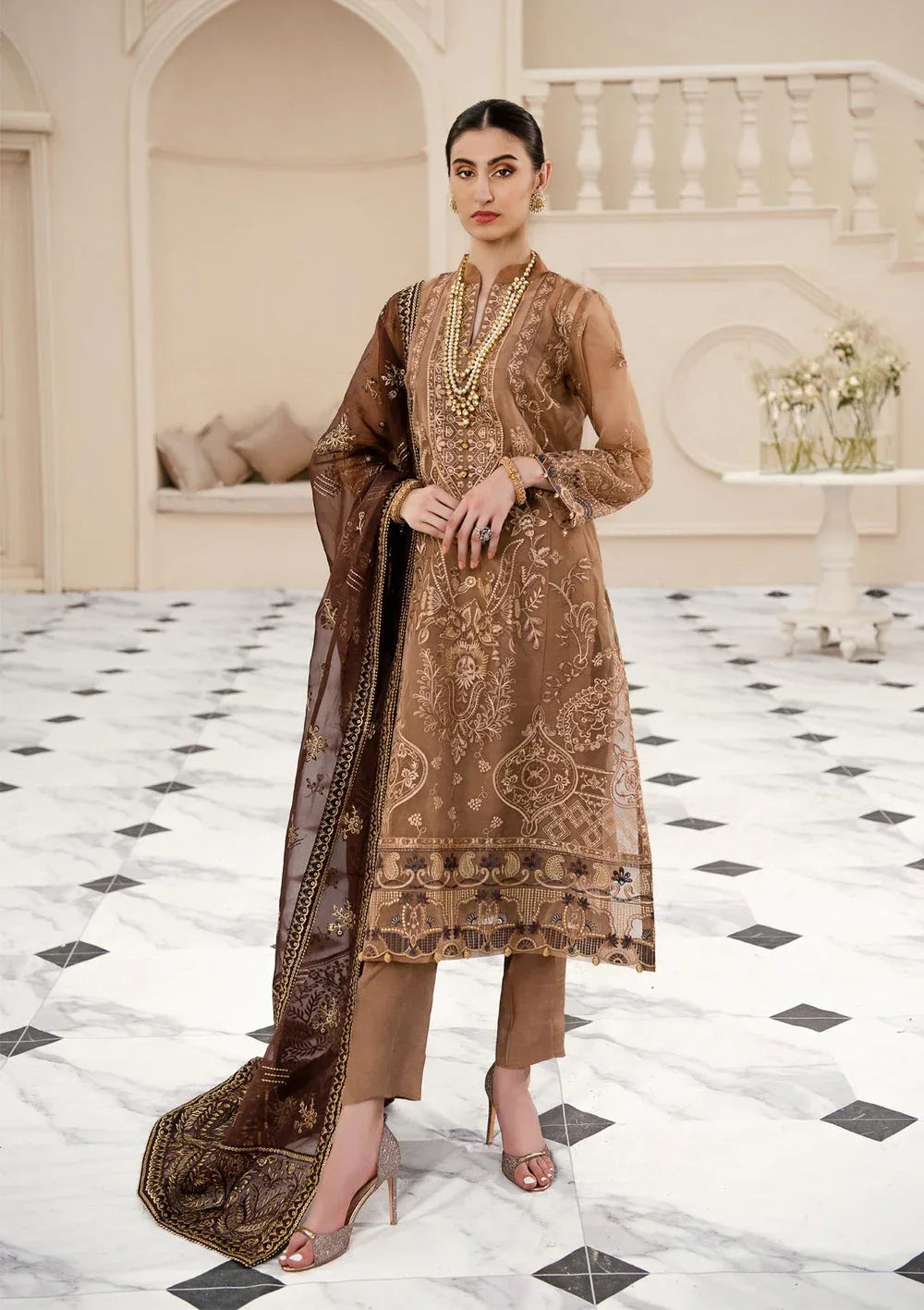 Aik Atelier | Formals Collection | LUMIERE - LOOK 04 - Rang-e-Khaas