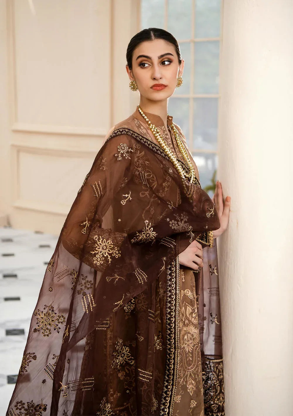 Aik Atelier | Formals Collection | LUMIERE - LOOK 04 - Rang-e-Khaas
