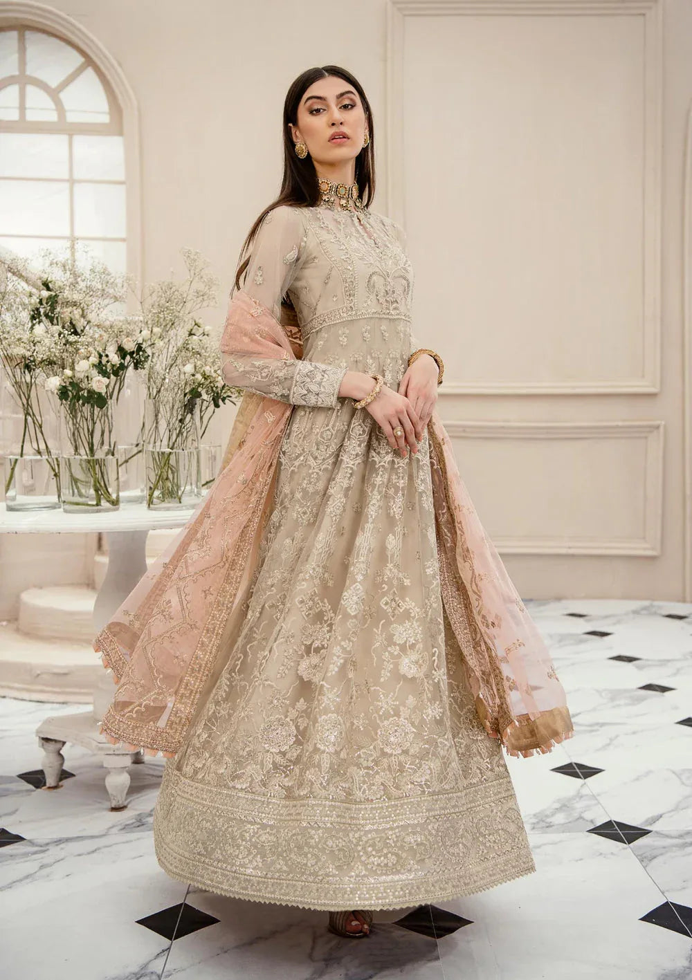 Aik Atelier | Formals Collection | LUMIERE - LOOK 09 - Rang-e-Khaas