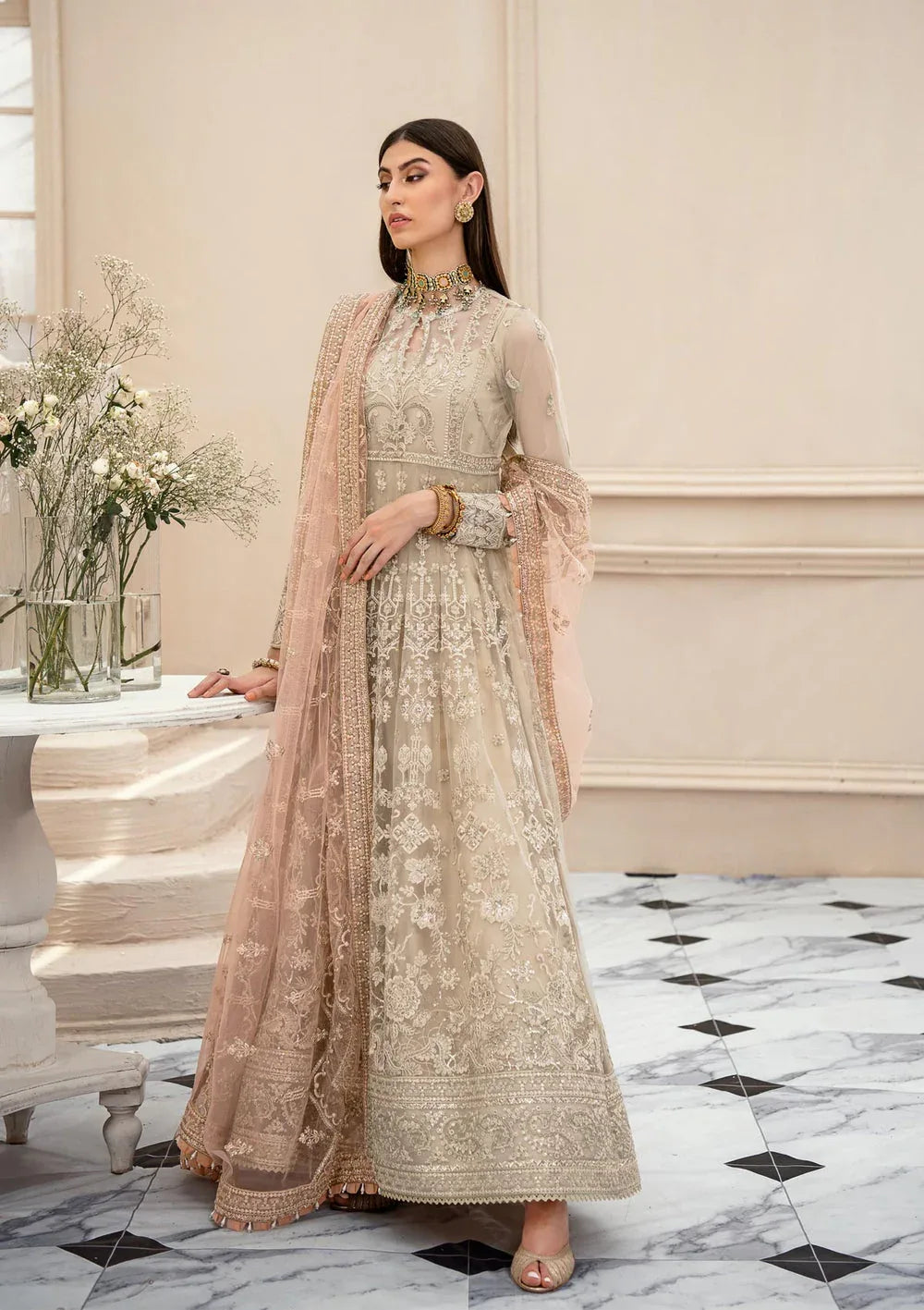Aik Atelier | Formals Collection | LUMIERE - LOOK 09 - Rang-e-Khaas