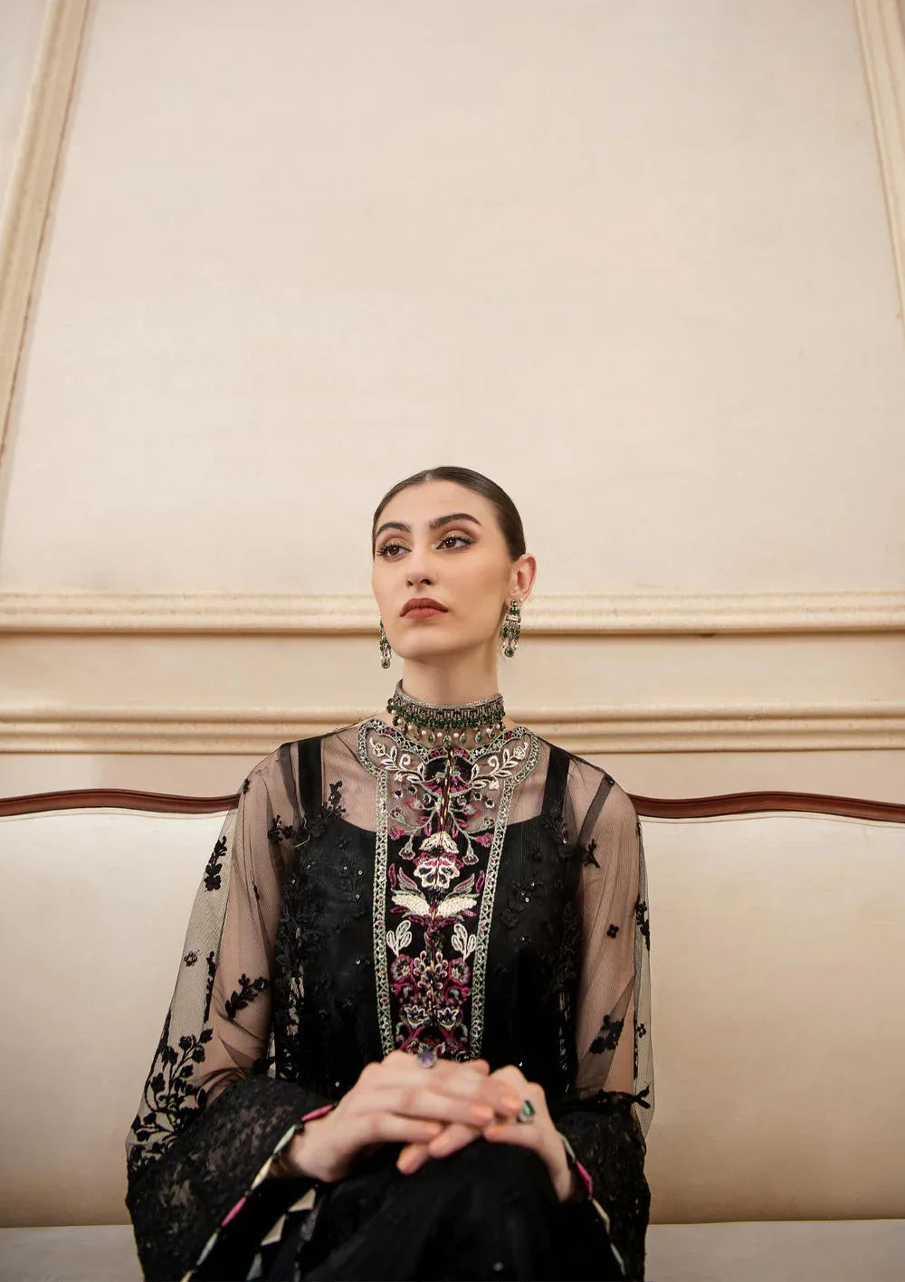 Aik Atelier | Formals Collection | LUMIERE - LOOK 02 - Rang-e-Khaas
