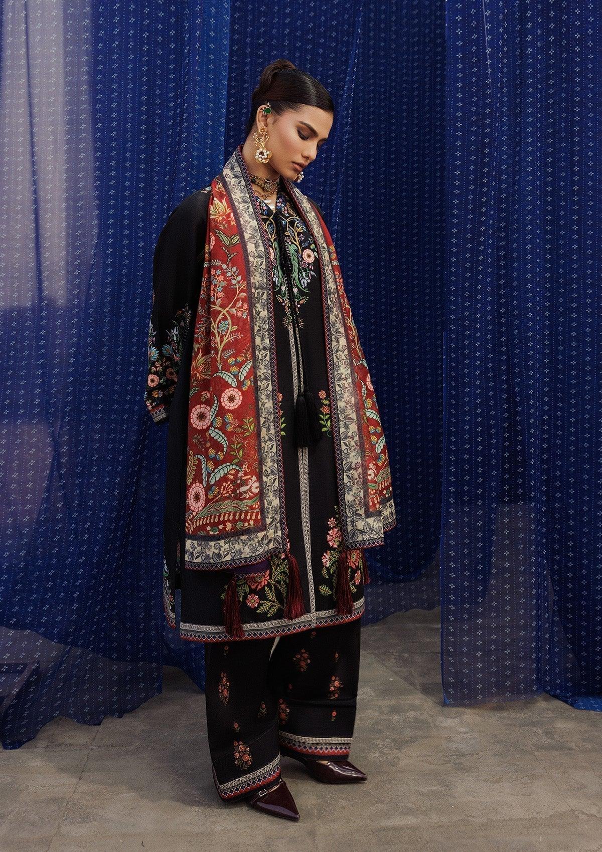 Aik Atelier | Roz Khaddar | AIK ROZ '25 D2 - LOOK 01 - Rang-e-Khaas