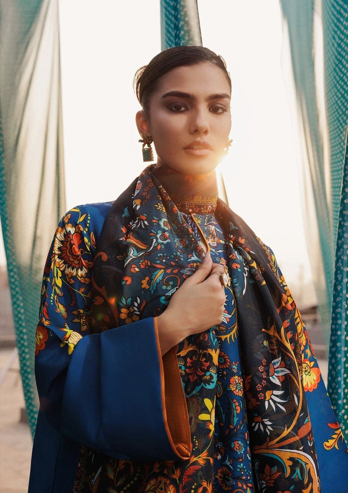 Aik Atelier | Roz Khaddar | AIK ROZ '25 D2 - LOOK 03 - Rang-e-Khaas