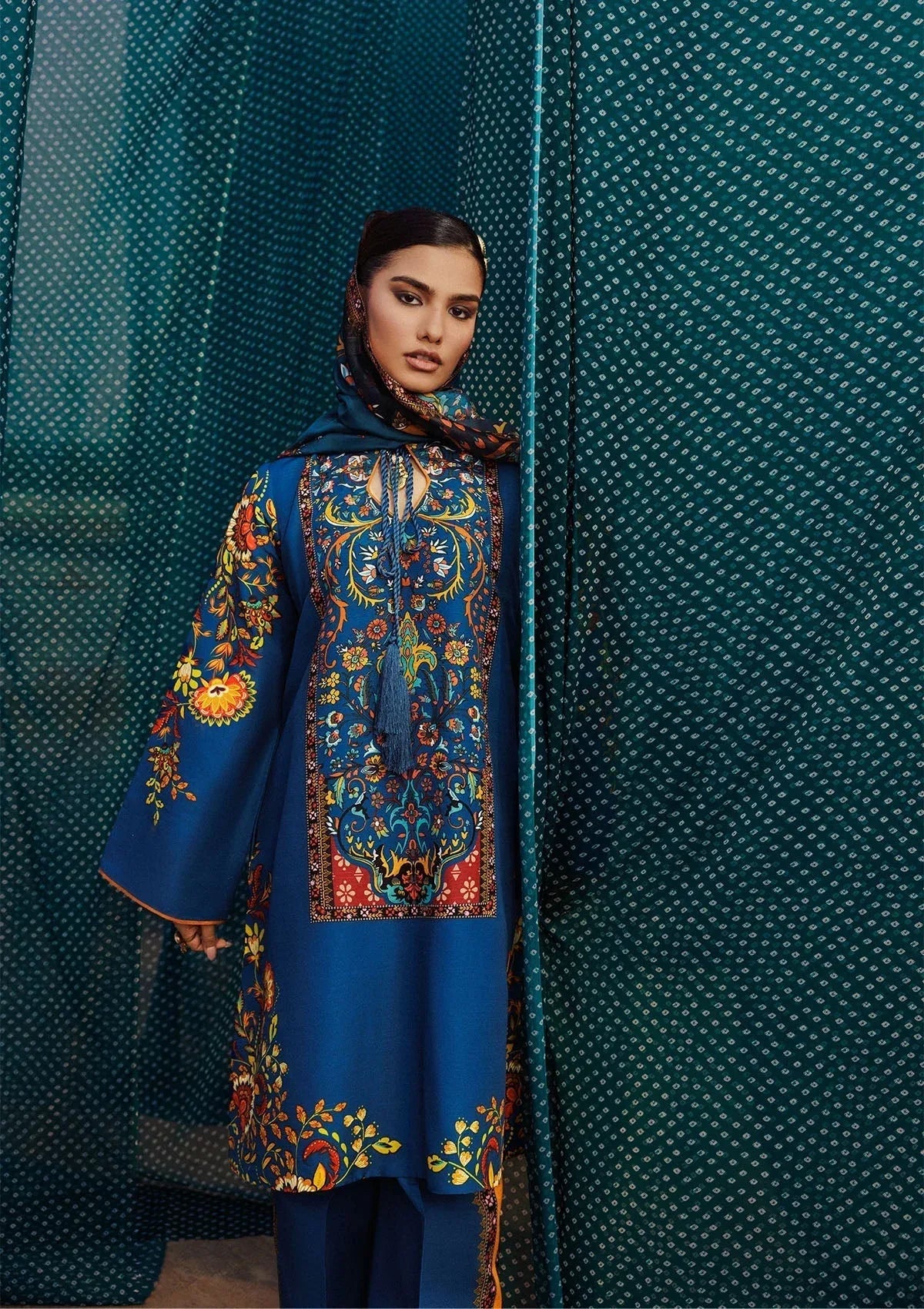 Aik Atelier | Roz Khaddar | AIK ROZ '25 D2 - LOOK 03 - Rang-e-Khaas