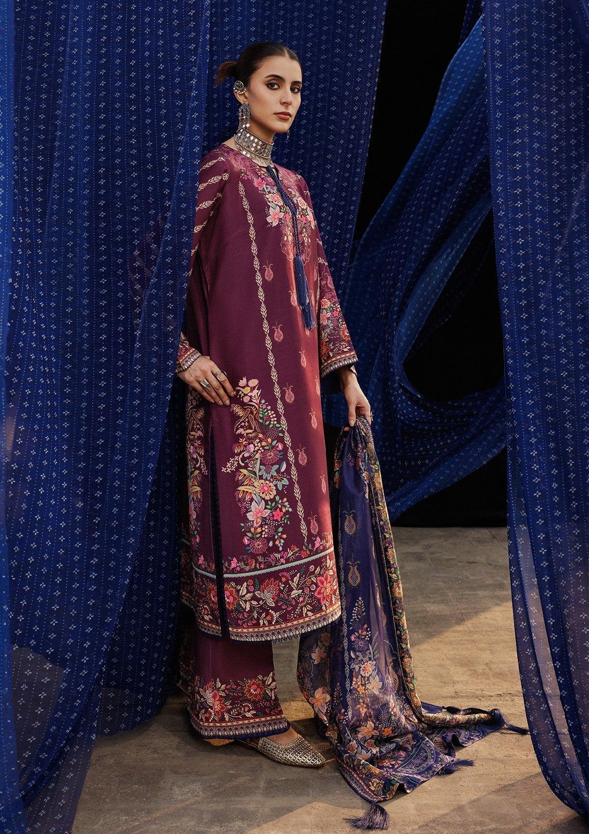 Aik Atelier | Roz Khaddar | AIK ROZ '25 D2 - LOOK 04 - Rang-e-Khaas