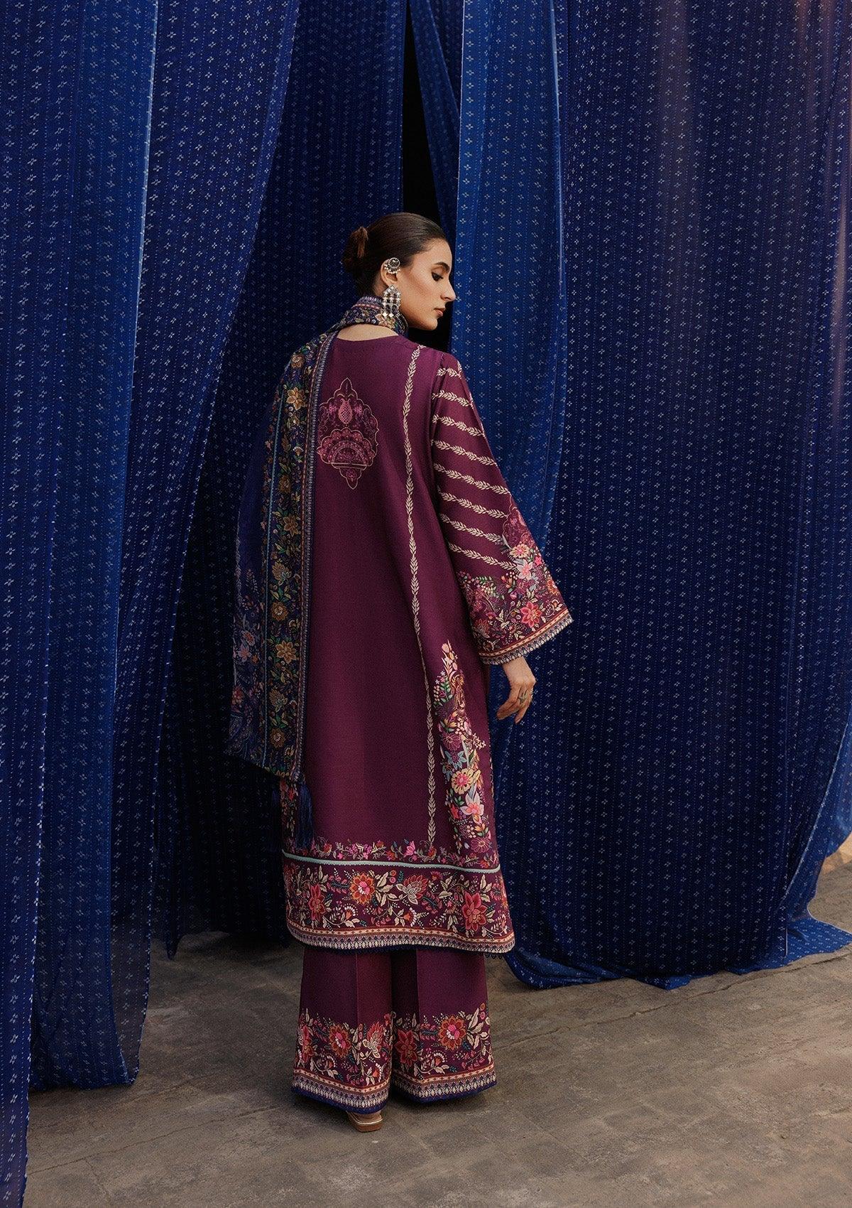 Aik Atelier | Roz Khaddar | AIK ROZ '25 D2 - LOOK 04 - Rang-e-Khaas