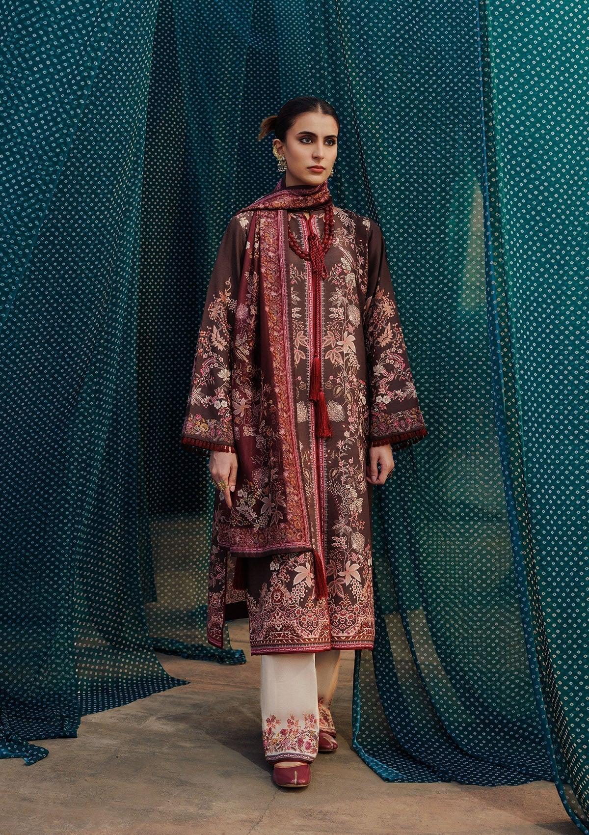 Aik Atelier | Roz Khaddar | AIK ROZ '25 D2 - LOOK 05 - Rang-e-Khaas