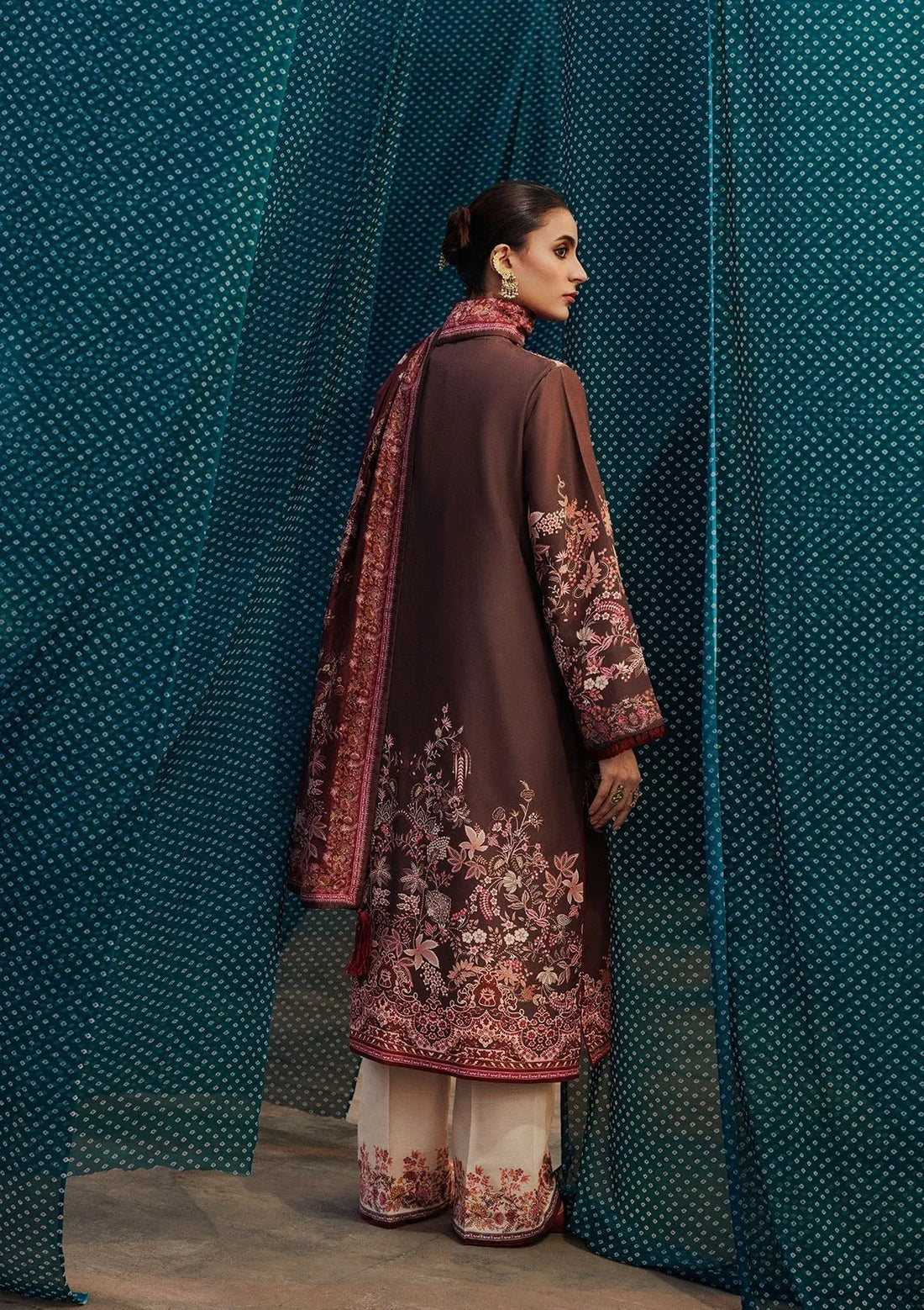 Aik Atelier | Roz Khaddar | AIK ROZ '25 D2 - LOOK 05 - Rang-e-Khaas