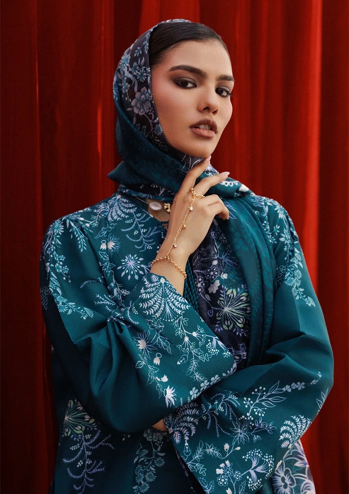 Aik Atelier | Roz Khaddar | AIK ROZ '25 D2 - LOOK 07 - Rang-e-Khaas