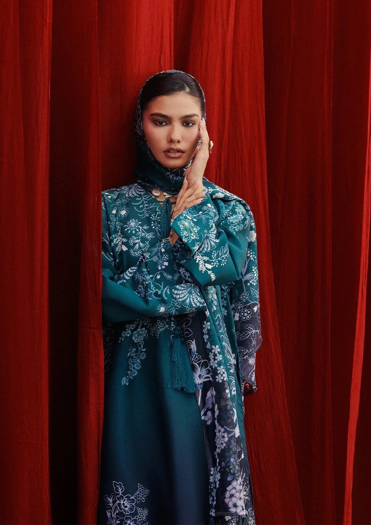 Aik Atelier | Roz Khaddar | AIK ROZ '25 D2 - LOOK 07 - Rang-e-Khaas