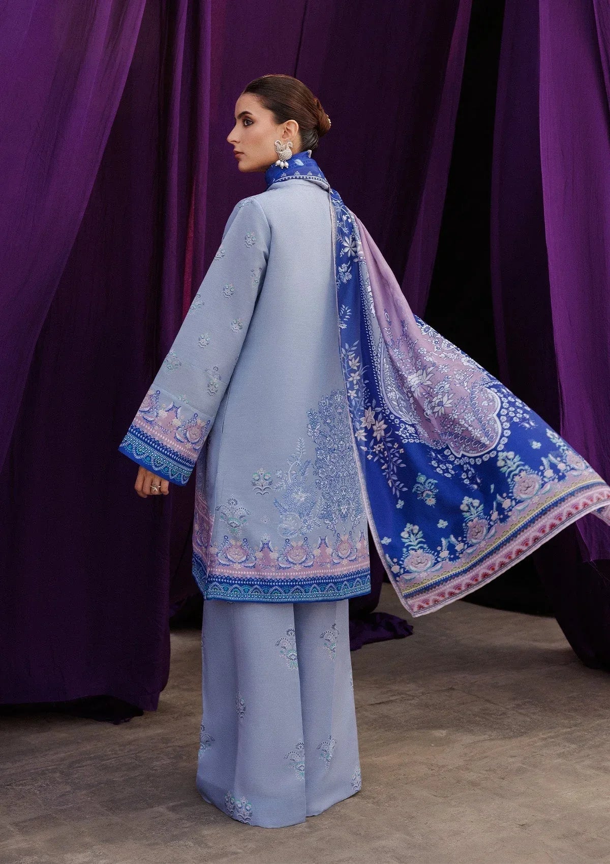 Aik Atelier | Roz Khaddar |  AIK ROZ '25 D2 - LOOK 08 - Rang-e-Khaas