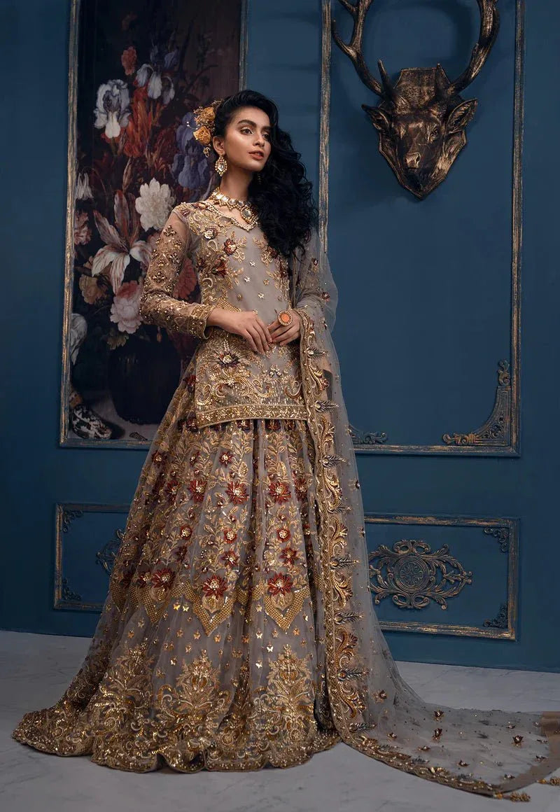 Akbar Aslam | Orphic Bridals | Queen Bee AAB-1403 - Rang-e-Khaas