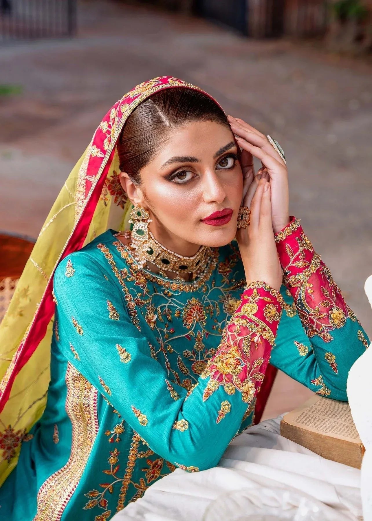 Akbar Aslam | Wedding Formals | MAAHRU - Rang-e-Khaas