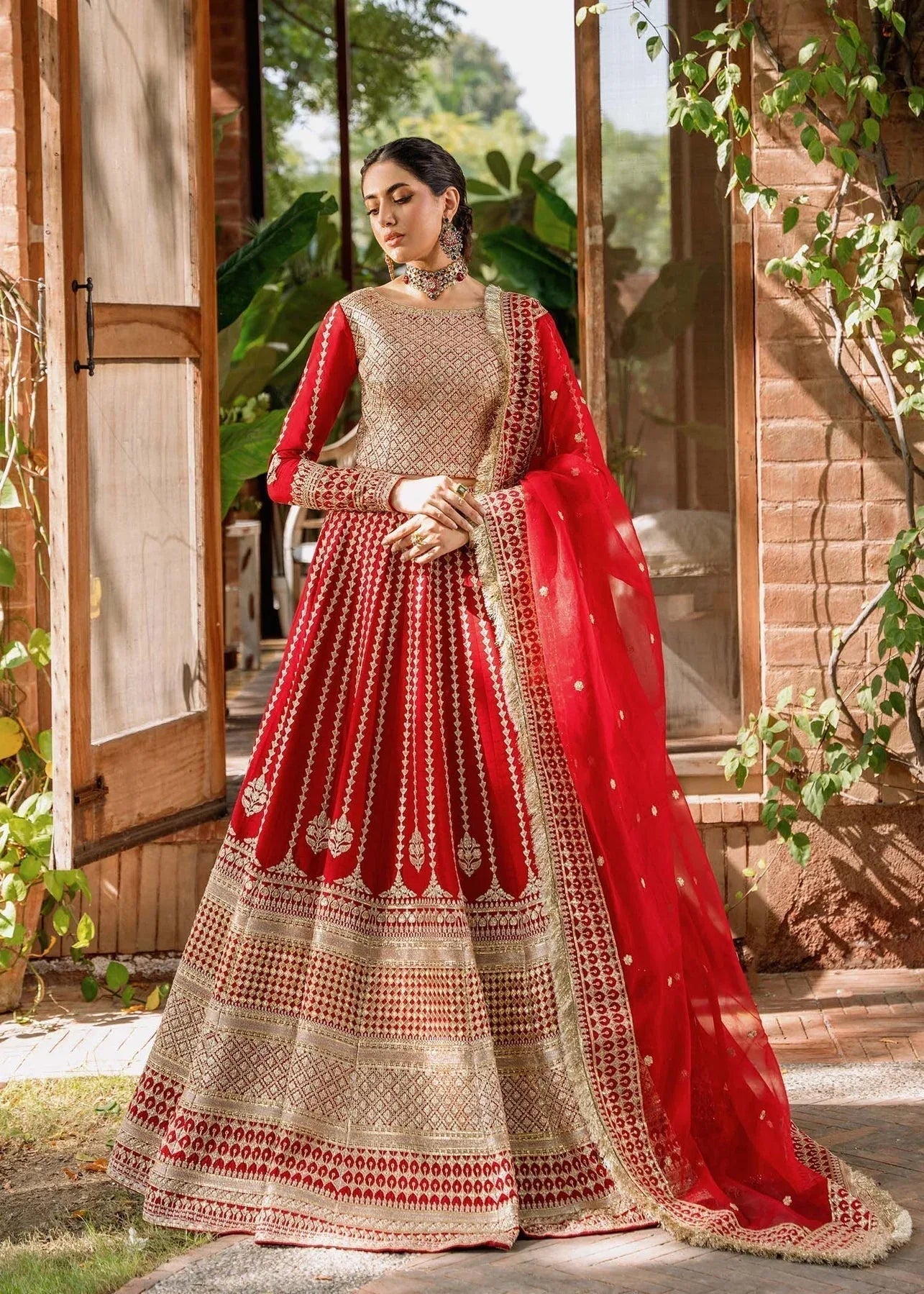 Akbar Aslam | Wedding Formals | NAWAZISH - Rang-e-Khaas
