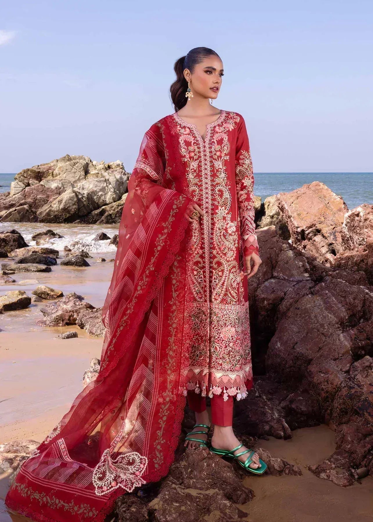 Akbar Aslam | Oasis Lawn 24 | Petuna - Rang-e-Khaas