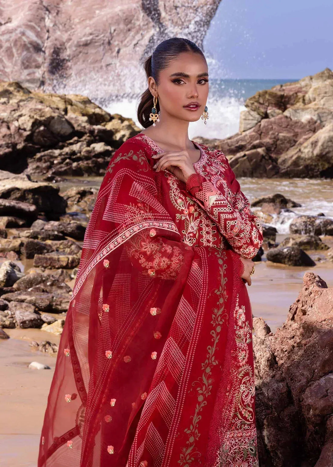 Akbar Aslam | Oasis Lawn 24 | Petuna - Rang-e-Khaas