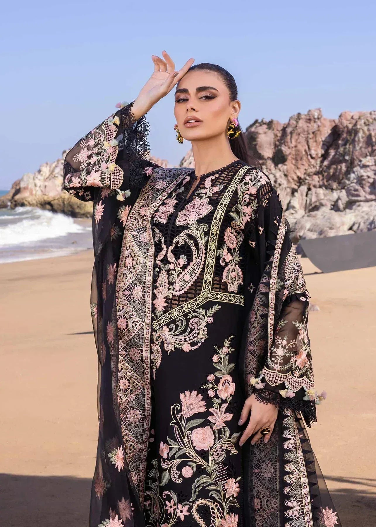 Akbar Aslam | Oasis Lawn 24 | Iris - Rang-e-Khaas