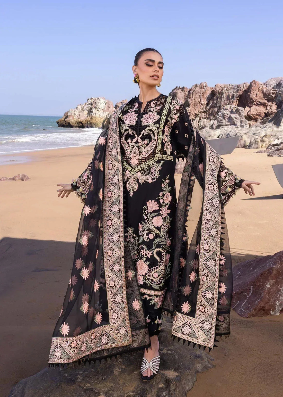 Akbar Aslam | Oasis Lawn 24 | Iris - Rang-e-Khaas