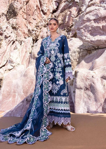 Akbar Aslam | Oasis Lawn 24 | Blue Bell - Rang-e-Khaas