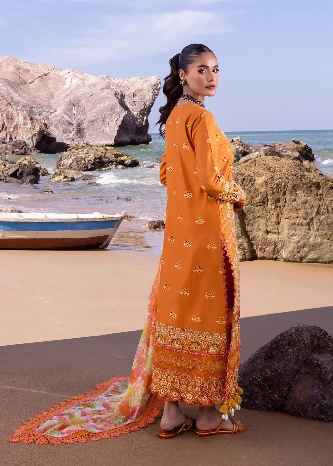 Akbar Aslam | Oasis Lawn 24 | Calla Lily - Rang-e-Khaas
