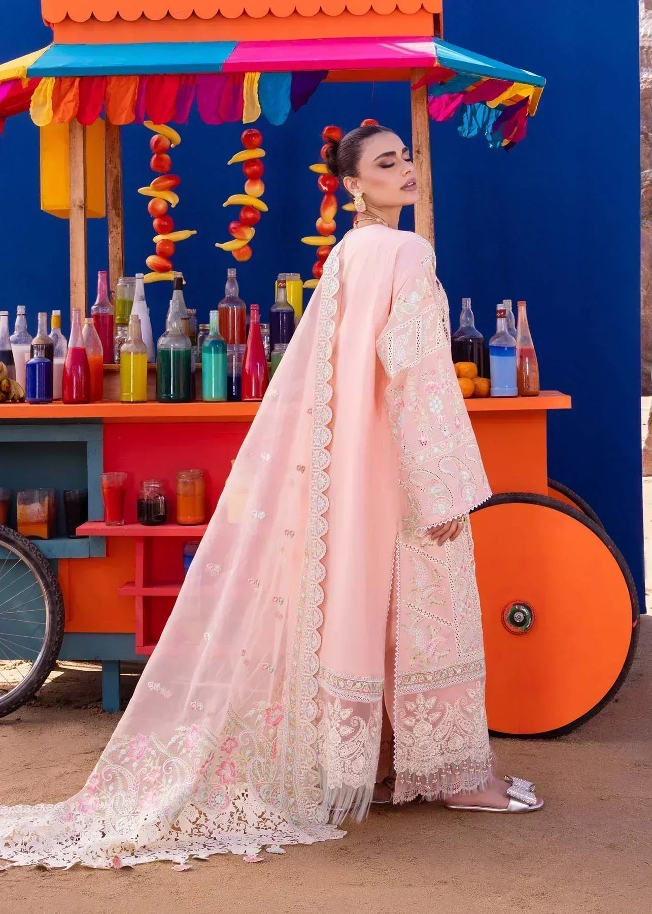 Akbar Aslam | Oasis Lawn 24 | Camellia - Rang-e-Khaas