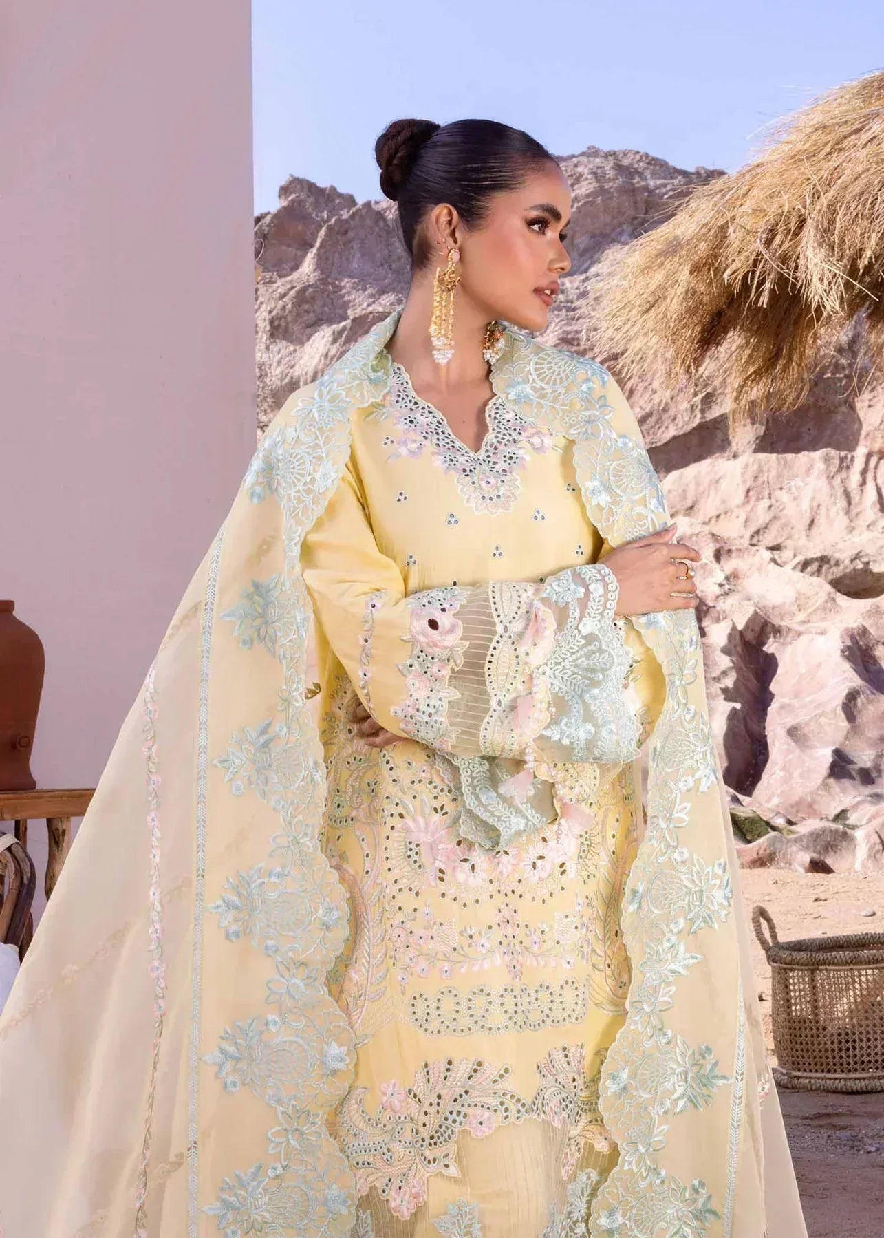 Akbar Aslam | Oasis Lawn 24 | Dahlia - Rang-e-Khaas