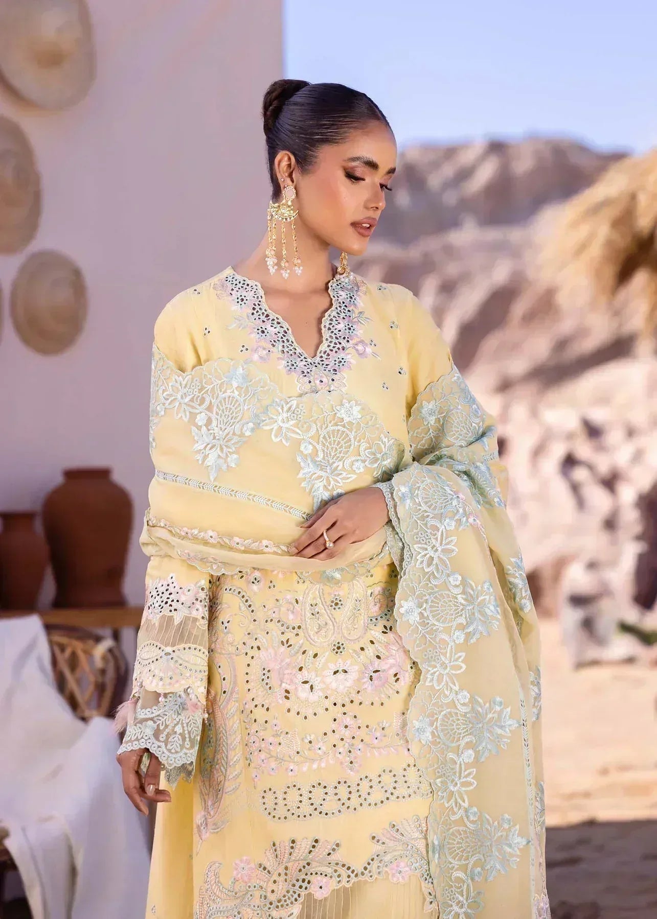 Akbar Aslam | Oasis Lawn 24 | Dahlia - Rang-e-Khaas
