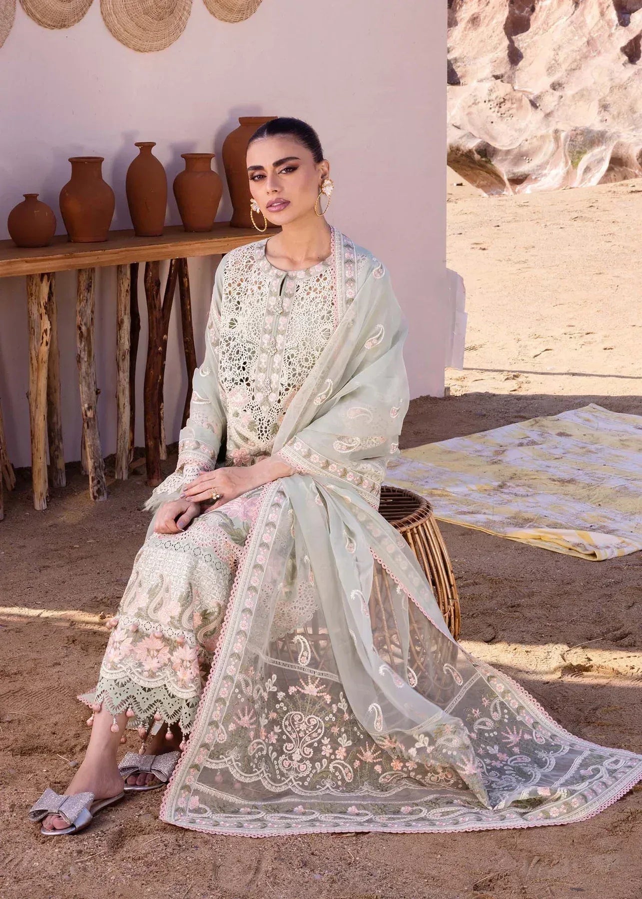 Akbar Aslam | Oasis Lawn 24 | Alberta - Rang-e-Khaas