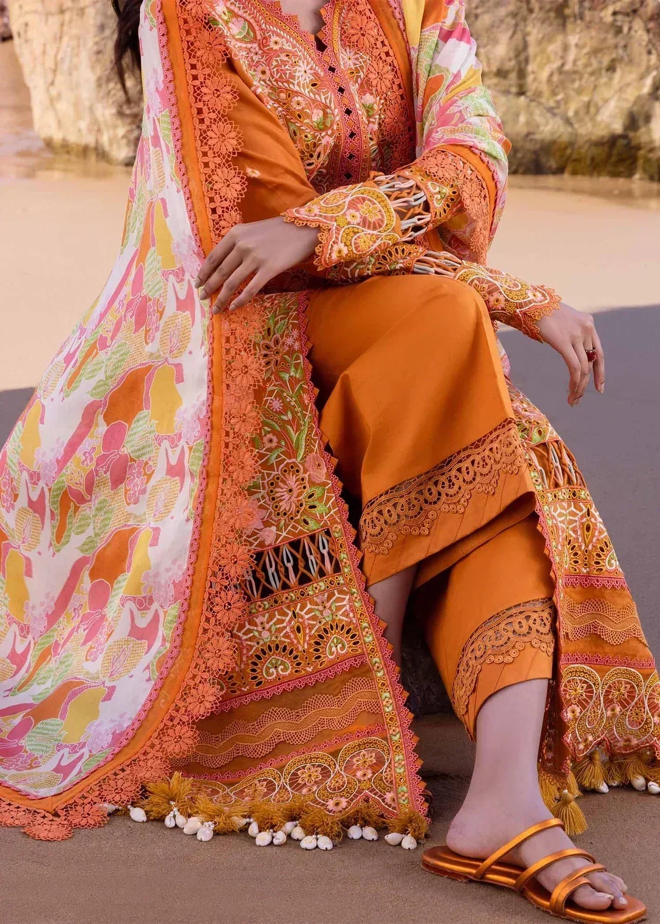 Akbar Aslam | Oasis Lawn 24 | Calla Lily - Rang-e-Khaas