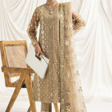 Alizeh | Dua Formals 23 | DUA-V02D01B- AIREEN(IVORY BEIGE)