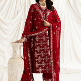 Alizeh | Dua Formals 23 | DUA-V02D02A-ALARA(RED)