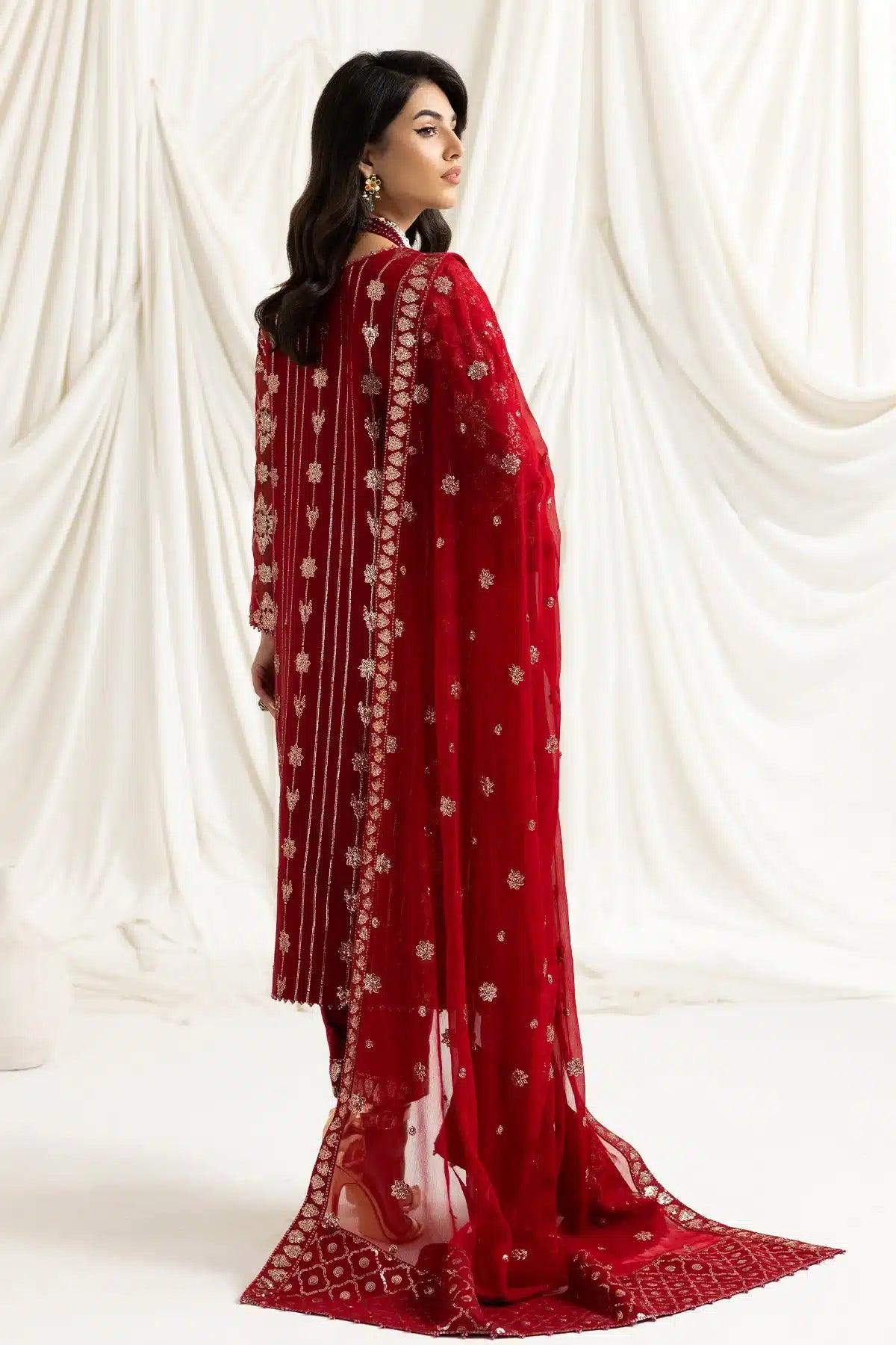Alizeh | Dua Formals 23 | DUA-V02D02A-ALARA(RED) - Rang-e-Khaas