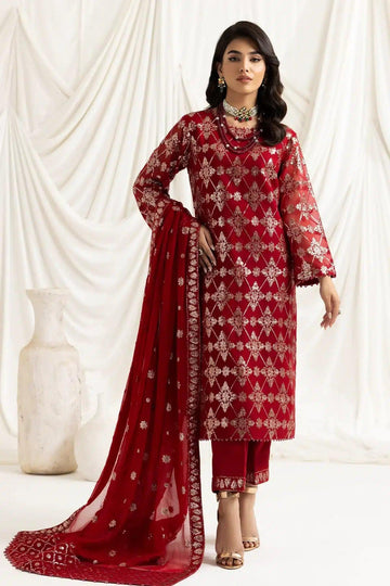 Alizeh | Dua Formals 23 | DUA-V02D02A-ALARA(RED) - Rang-e-Khaas