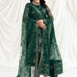 Alizeh | Dua Formals 23 | DUA-V02D05A-ELNAZ(GREEN)