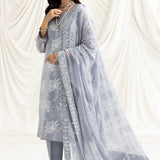 Alizeh | Dua Formals 23 | DUA-V02D05B-ELNAZ(GREY)